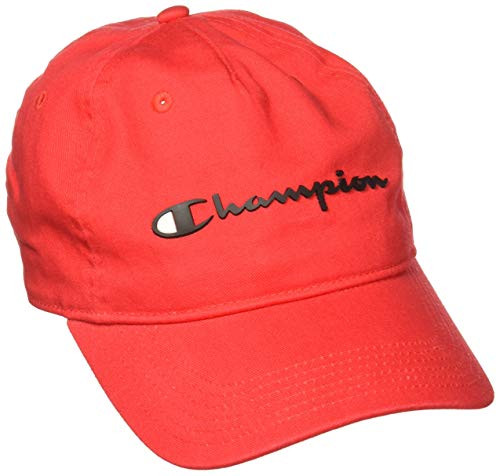 Champion Men s Ameritage Dad Adjustable Cap Medium Red One Size