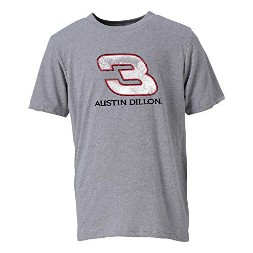 Ouray Sportswear NASCAR Youth Vintage Sheer S S T Austin Dillon Dark Grey Heather X-Large Ouray Sportswear NASCAR Youth Vintage Sheer S S T Austin Dillon Dark Grey Heather X-Large