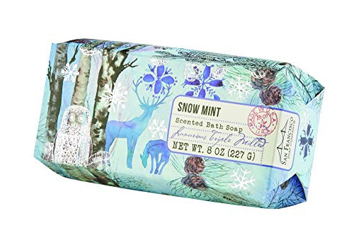 San Francisco Soap Company Snow Mint Pillow Box Soap 8 oz