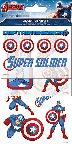 Sandylion Captain America Decoration Medley