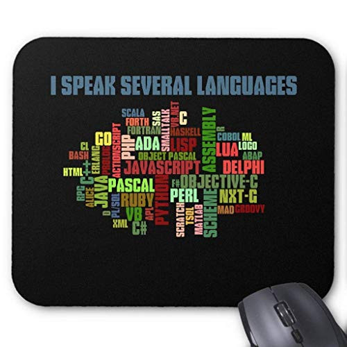 Programmers Have Multiple Programming Skills Mouse Pad 18x22 cm