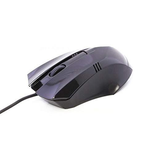 yan USB Wired Optical Mouse with Cord Scroll Wheel for Desktop Laptop Mac Windows PC