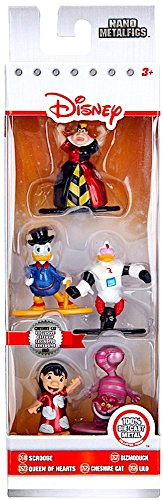 Nano Metalfigs Disney 5-Pack Set 2 1.65 Inch