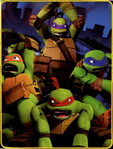 Nickelodeon Teenage Mutant Ninja Turtles Super Plush Throw Cowabunga