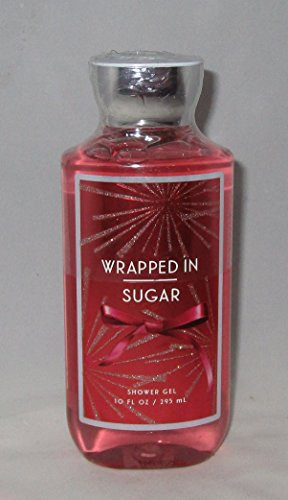 Bath  and  Body Works Wrapped In Sugar Shower Gel Shea  and  Vitamin E