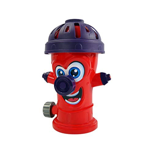 Spray Water Toy for Kids Fire Hydrant Sprinkler Garden Backyard Lawn Yard Summer Outdoor Toys Red