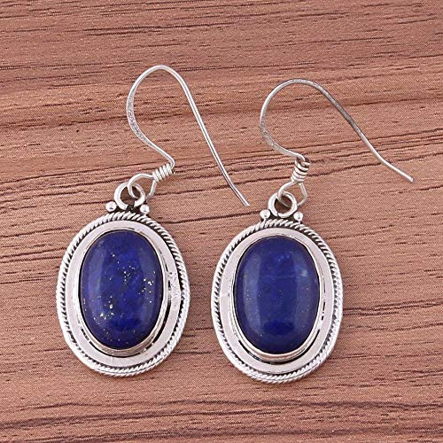 Color Gemstone Silver Earrings for Women Drop Earrings Oval Lapis Lazuli Earring Dangle Earrings Mother s Day Gift Color Gemstone Silver Earrings for Women Drop Earrings Oval Lapis Lazuli Earring Dangle Earrings Mother s Day Gift