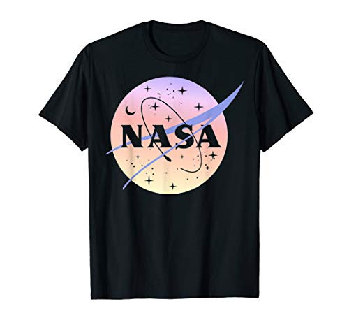 NASA Logo Pastel Light Color Fade T-Shirt