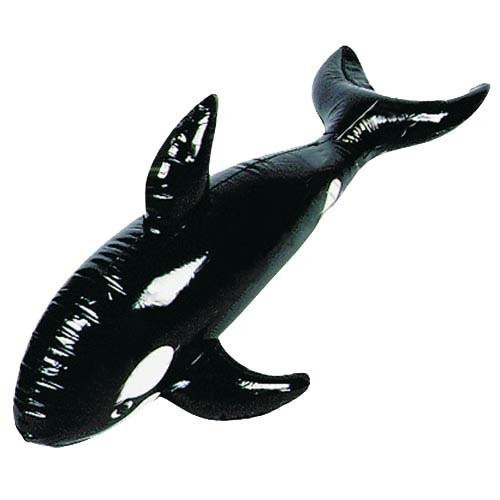 Killer Whale Inflate 36in [Over 2 Feet] Black by CS Novelty