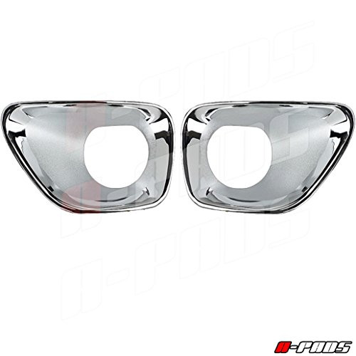 A-PADS Chrome Fog Lamp Cover for Jeep Grand Cherokee 2011-2013