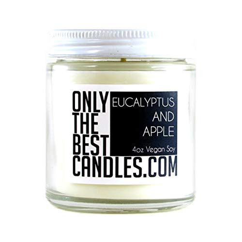 Eucalyptus and Apple 4oz Candle