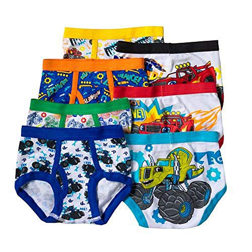 Blaze and the Monster Machines Toddler Boys 7 Pack Underwear Briefs Multi 2T 3T