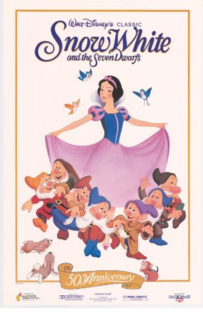 Snow White and The Seven Dwarfs Poster Movie  24 x 36 Inches - 61cm x 92cm   1937
