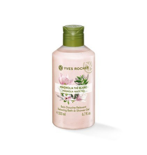 YVES ROCHER Relaxing Bath and Shower Gel - Magnolia White Tea Relaxing YVES ROCHER Relaxing Bath and Shower Gel - Magnolia White Tea Relaxing
