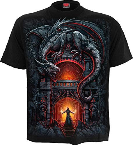 Spiral - Dragon s Lair - T-Shirt Black - L