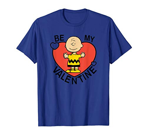 Peanuts Valentine Charlie Brown Heart T-Shirt