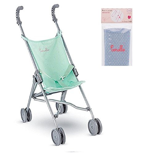 Corolle Umbrella Seat Cover for Mon Classique Umbrella Strollers  Colors Vary