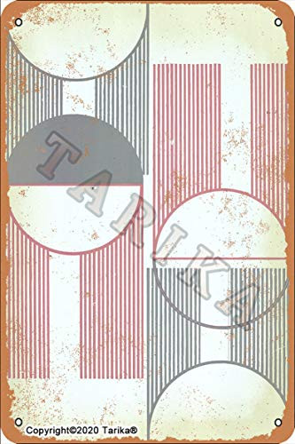 Simple Line Drawing Vintage Look 20X30 cm Iron Decoration Painting Sign for Home Kitchen Bathroom Farm Garden Garage Inspirational Quotes Wall Decor