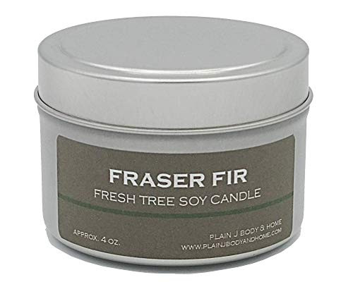 Fraser Fir Soy Candle - 4oz. Tin Outdoor woodsy scented candle for the holidays Hand poured in Colorado Fraser Fir Soy Candle - 4oz. Tin Outdoor woodsy scented candle for the holidays Hand poured in Colorado