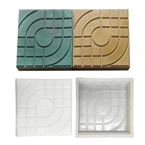 Aliturtle Reusable Walk Maker Concrete Path Maker Molds Stepping Stone Paver Lawn Patio Yard Garden DIY Walkway Pavement athmate Stone Paving Moulds Moldings Square Aliturtle Reusable Walk Maker Concrete Path Maker Molds Stepping Stone Paver Lawn Patio Yard Garden DIY Walkway Pavement athmate Stone Paving Moulds Moldings Square