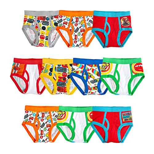 Disney Boys Underwear Multipacks Cars 10pk Brief 18