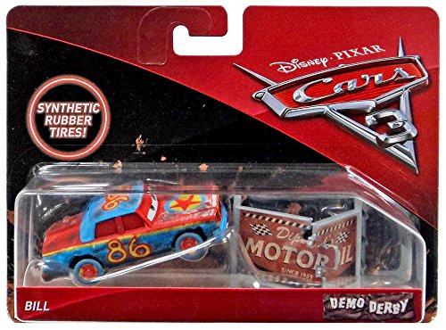 Disney/Pixar Cars 3 Demo Derby Bill with Synthetic Tires Die-Cast Vehicle Disney/Pixar Cars 3 Demo Derby Bill with Synthetic Tires Die-Cast Vehicle
