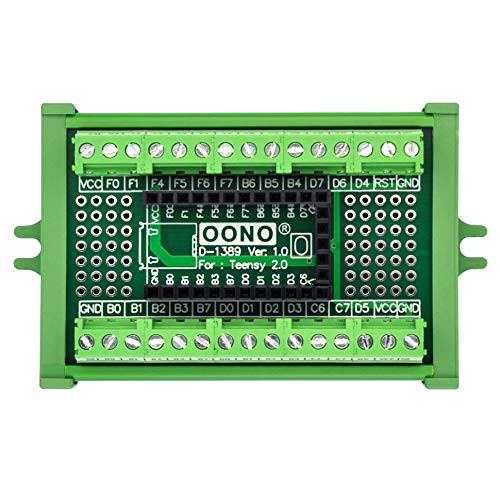 Terminal Block Breakout Board Module for Teensy 2.0 Screw Mount Version