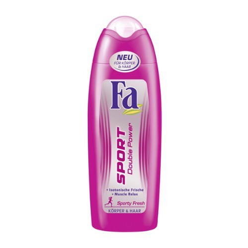 Double Power Sport - Sporty Fresh 250ml shower gel by Fa