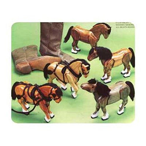Woodworking Project Paper Plan to Build Wee Clydesdale Horse