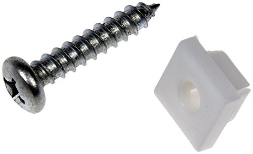 Dorman 785-152 License Plate Fasteners - 14 x 3/4 In., Pack of 4