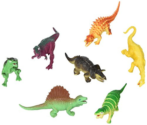 Fun Express Large Assorted Dinosaur Toy Figures - 12 Pieces