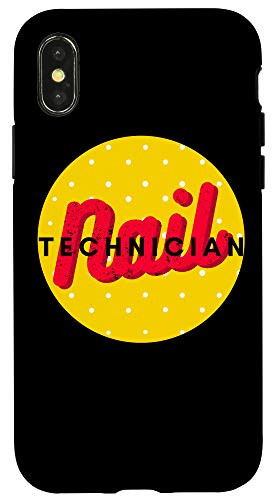 iPhone X XS Nail Technician Fun Skills Nail Tech Artist Manicurist Case