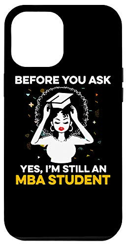 iPhone 12 Pro Max MBA Student Fun Skills Business Degree Graduation Case