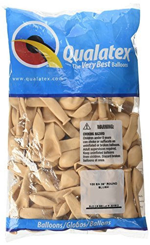 Qualatex LA Balloons 99319 5" Blush Latex Balloons (100 Pack)