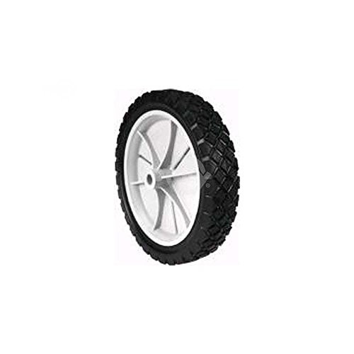 OMB Warehouse Plastic Wheel 9 X 1.75 Snapper  Gray