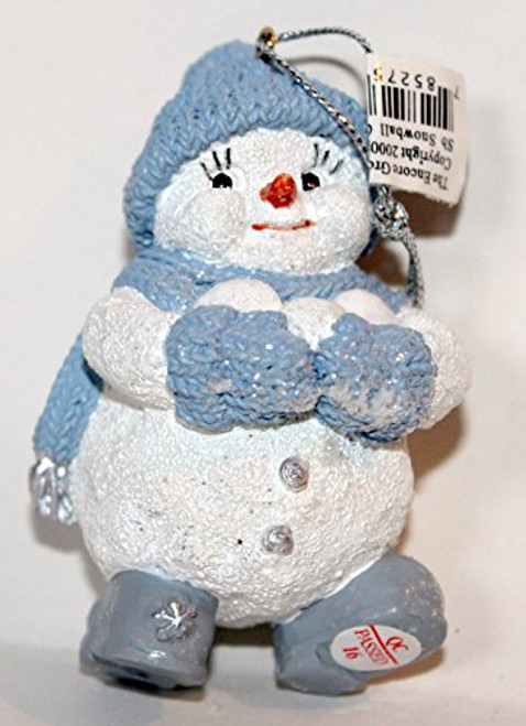 Snow Buddies Ornaments  Snowball