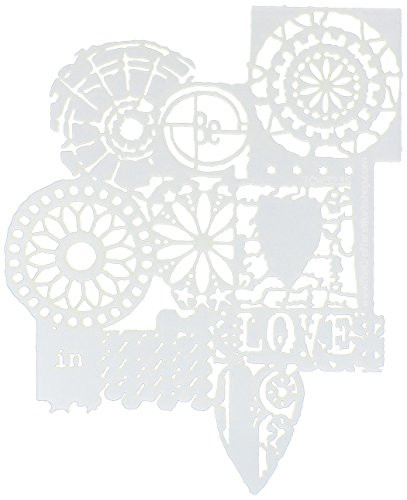 Crafters Workshop Be in Love Crafter's Workshop Template, 6 by 6"