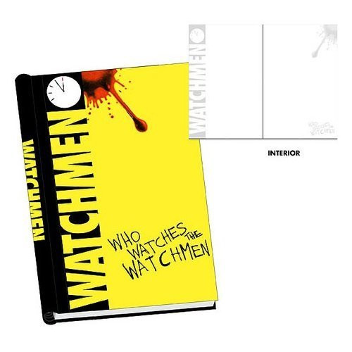 NECA Watchmen Movie Who Watches the Watchmen Hard Cover Journal