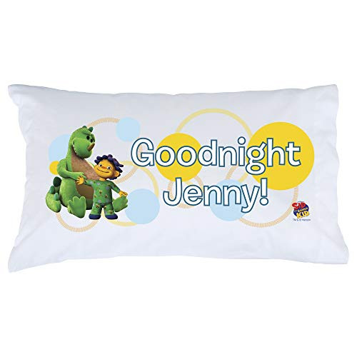 Personalized Sid The Science Kid Pillowcase Goodnight on White Cover Official Licensed Product 20x31 STD Queen