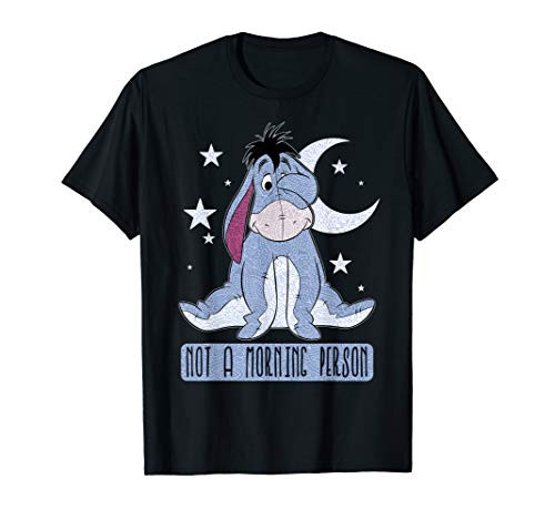 Disney Winnie The Pooh Eeyore Not A Morning Person T-Shirt Disney Winnie The Pooh Eeyore Not A Morning Person T-Shirt