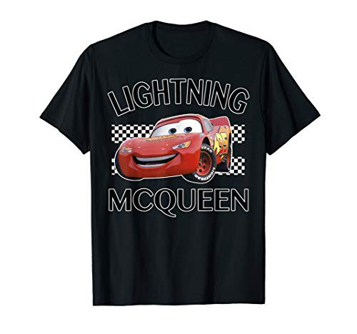 Disney Pixar Cars Lightning McQueen Finish Graphic T-Shirt Disney Pixar Cars Lightning McQueen Finish Graphic T-Shirt