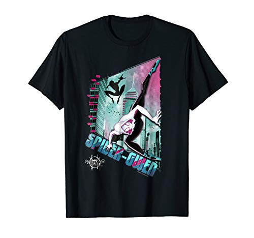 Marvel Spider-Man Spiderverse Spider-Gwen City Pose T-Shirt