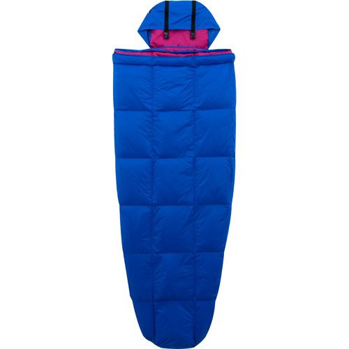 Ozark Trail 10-Degree Adult Down Packable Sleeping Bag Blue Purple by Ozark Trail