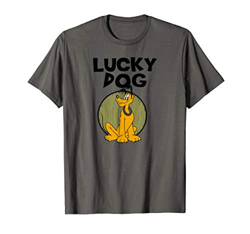 Disney St Patrick s Day Pluto Lucky Dog T-Shirt