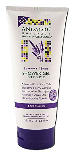 Andalou Naturals Lavender Thyme Shower Gel Pack of 2