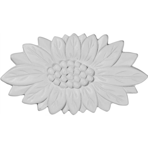 Ekena Millwork ONL04X02SP 4 1/2-Inch W X 2 3/8-Inch H Springtime Center Onlay