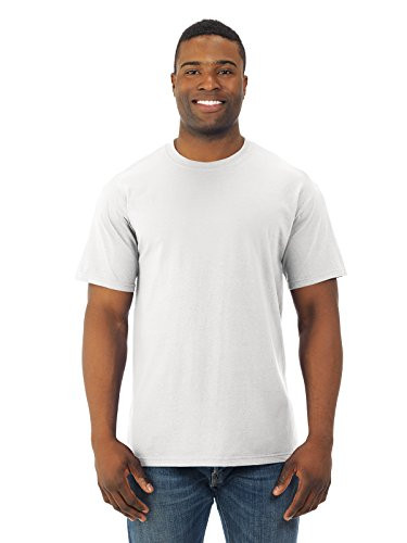 Fruit of the Loom Men s 2-Pack Tall Size Crew T-Shirt  White XXX-Large Tall  54 inch - 56 inch Chest