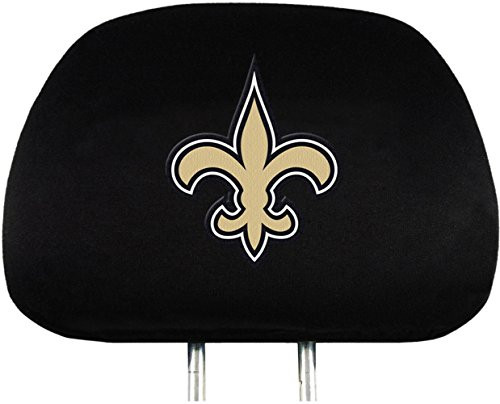 Team Promark 82626 New Orleans Saints Headrest Covers