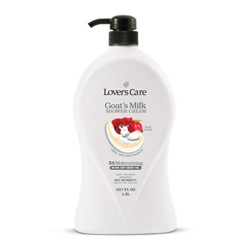 Lover s Care Goat s Milk Moisturizing Body Wash Shower Cream Rose Hip Seed Oil 40.7 Fl.Oz - Single
Lover s Care Goat s Milk Moisturizing Body Wash Shower Cream Rose Hip Seed Oil 40.7 Fl.Oz - Single