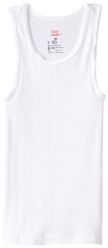 Hanes Big Boys  Tank 5-Pack White Large